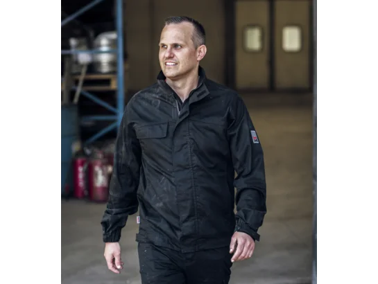 Veste de travail Star Cotton en 100% coton Würth MODYF Noire