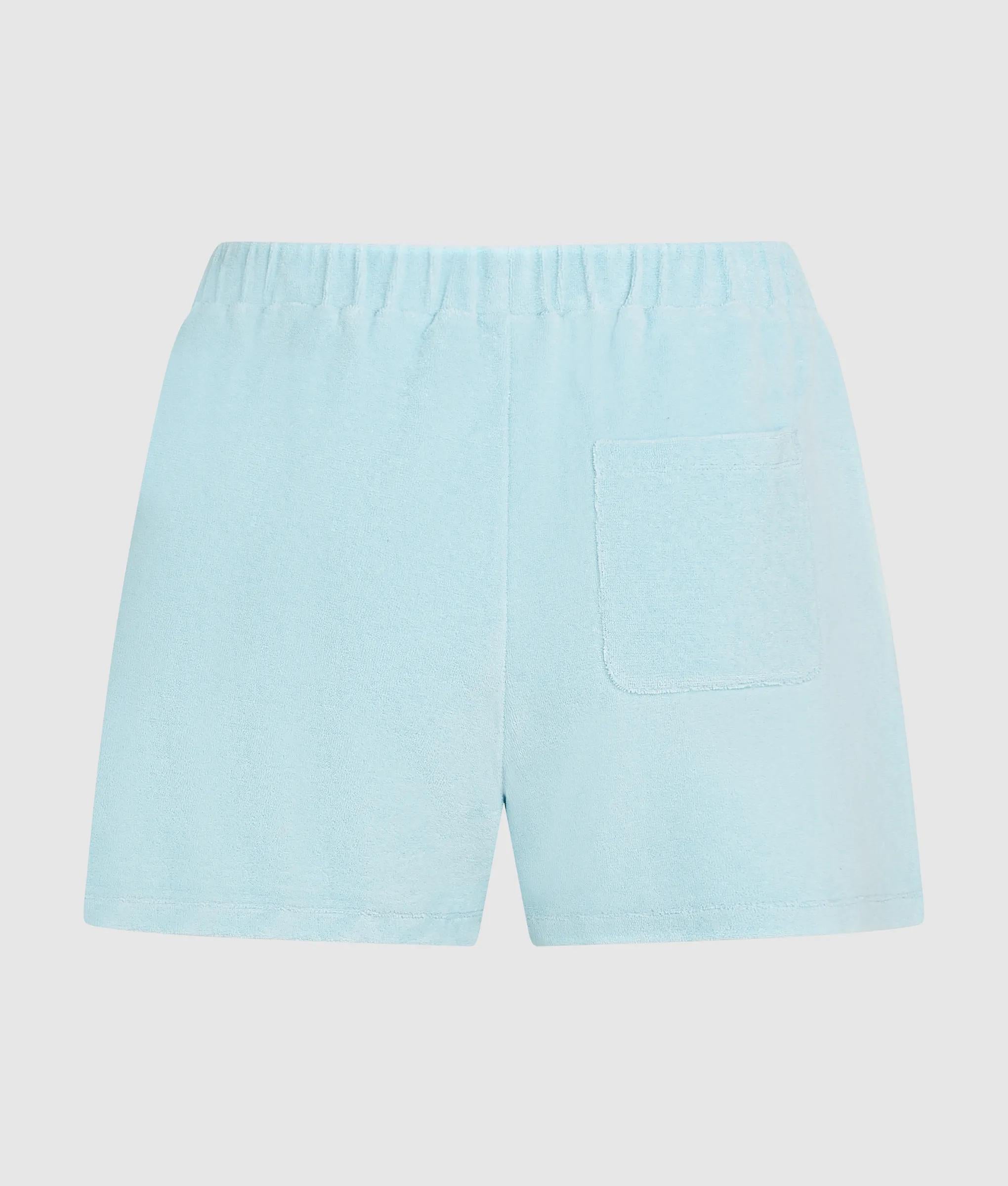 Badstof met logo korte broek