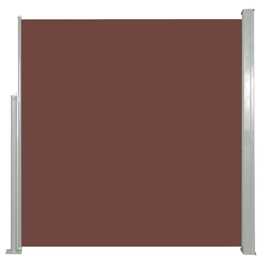 Auvent paravent store brise-vue latéral rétractable de patio jardin terrasse balcon protection visuelle écran 140 x 300 cm ma