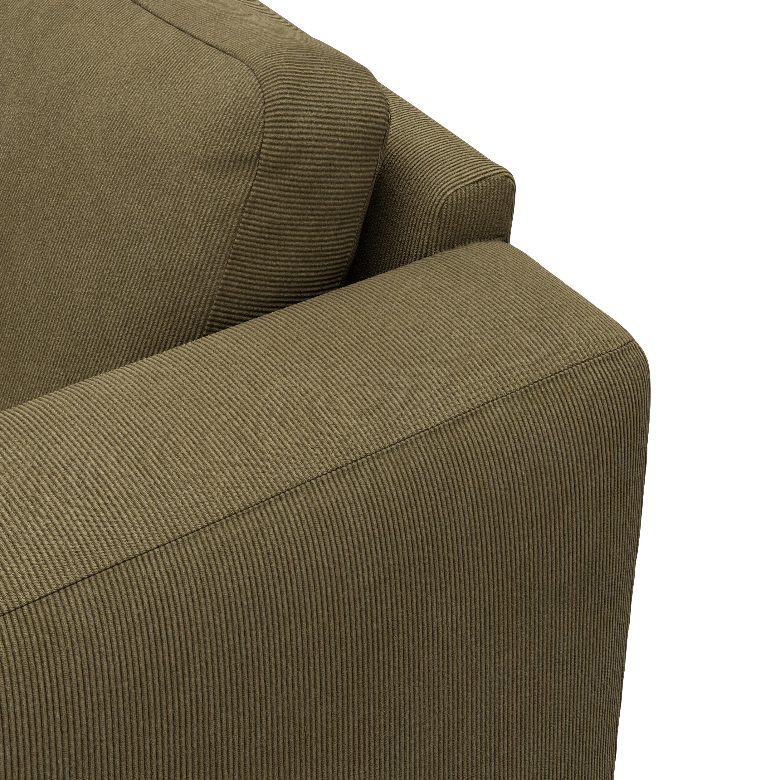 Lean venstrevendt sofa med chaiselong