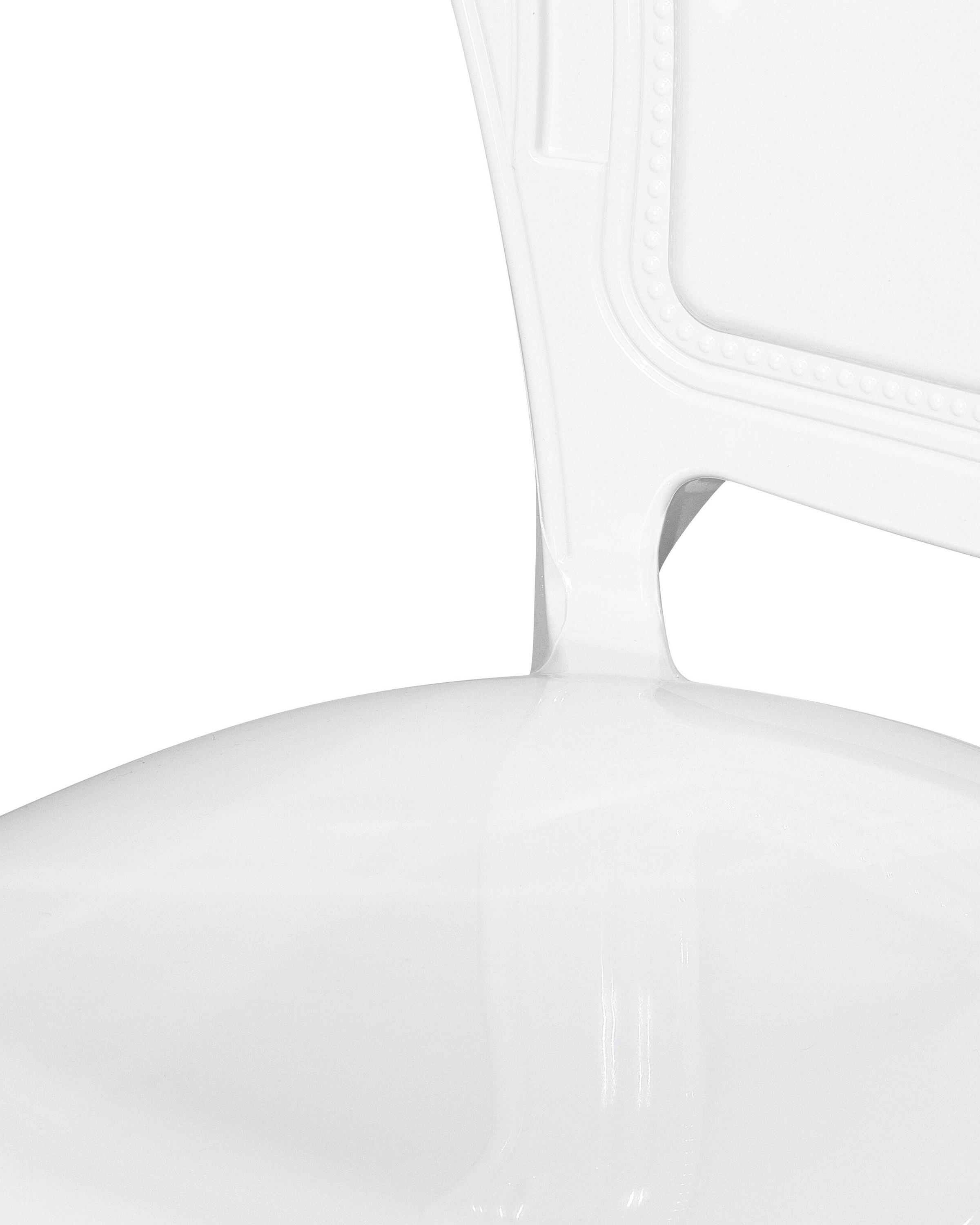 Set van 2 eetkamerstoelen VERMONT Wit