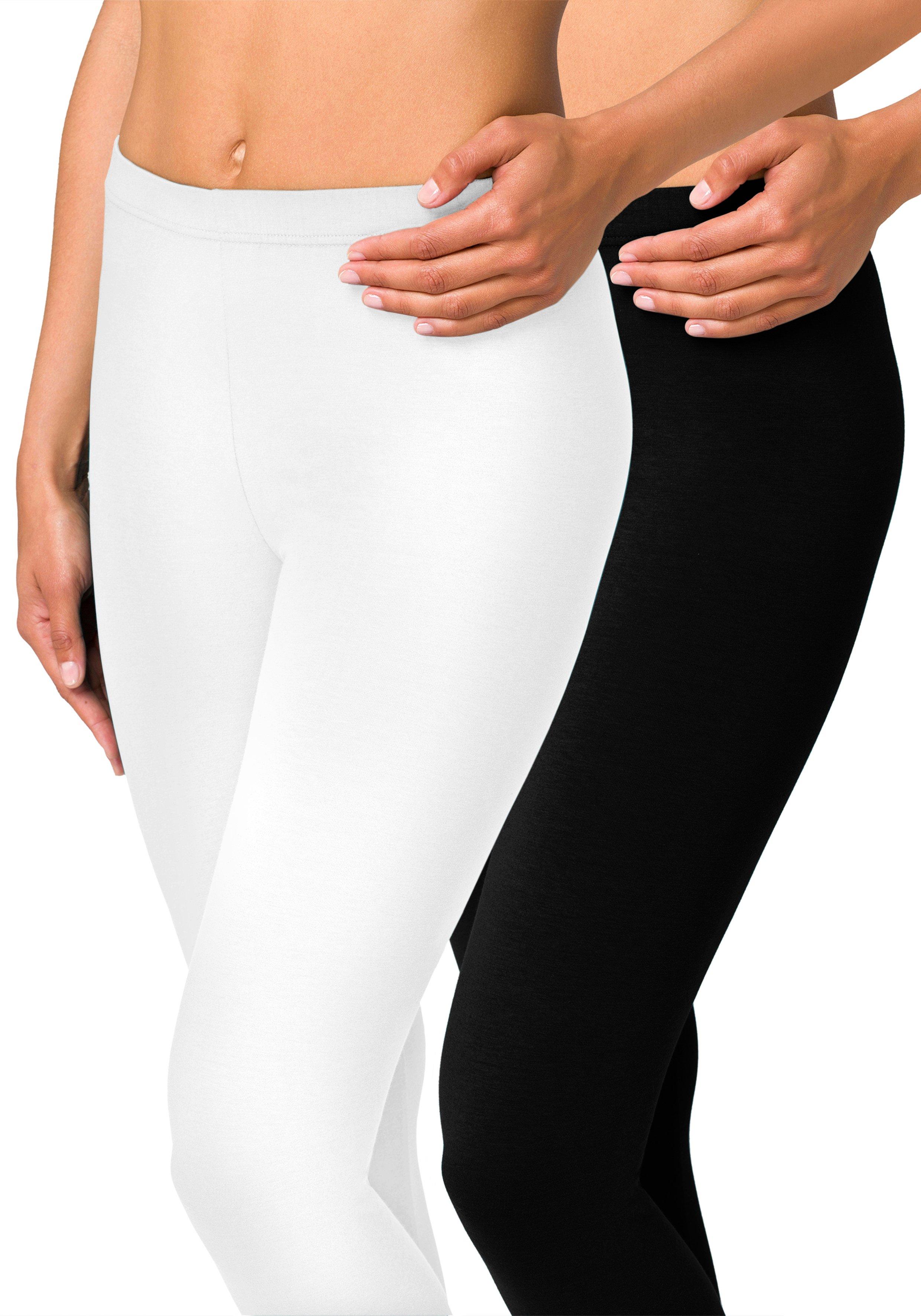 Doppelpack Leggings mit Gummibund