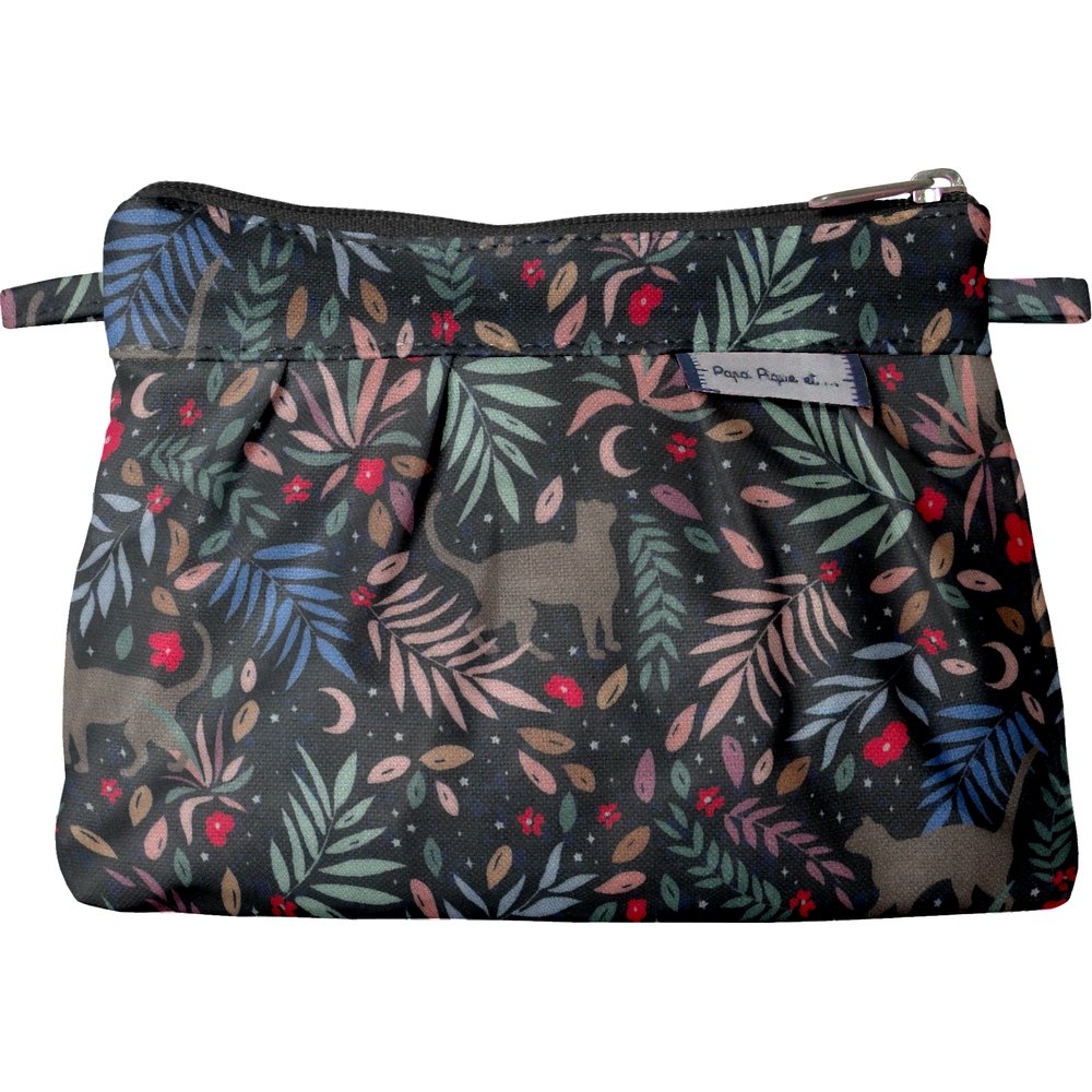 Mini Pochette Plissée Nuit Féline