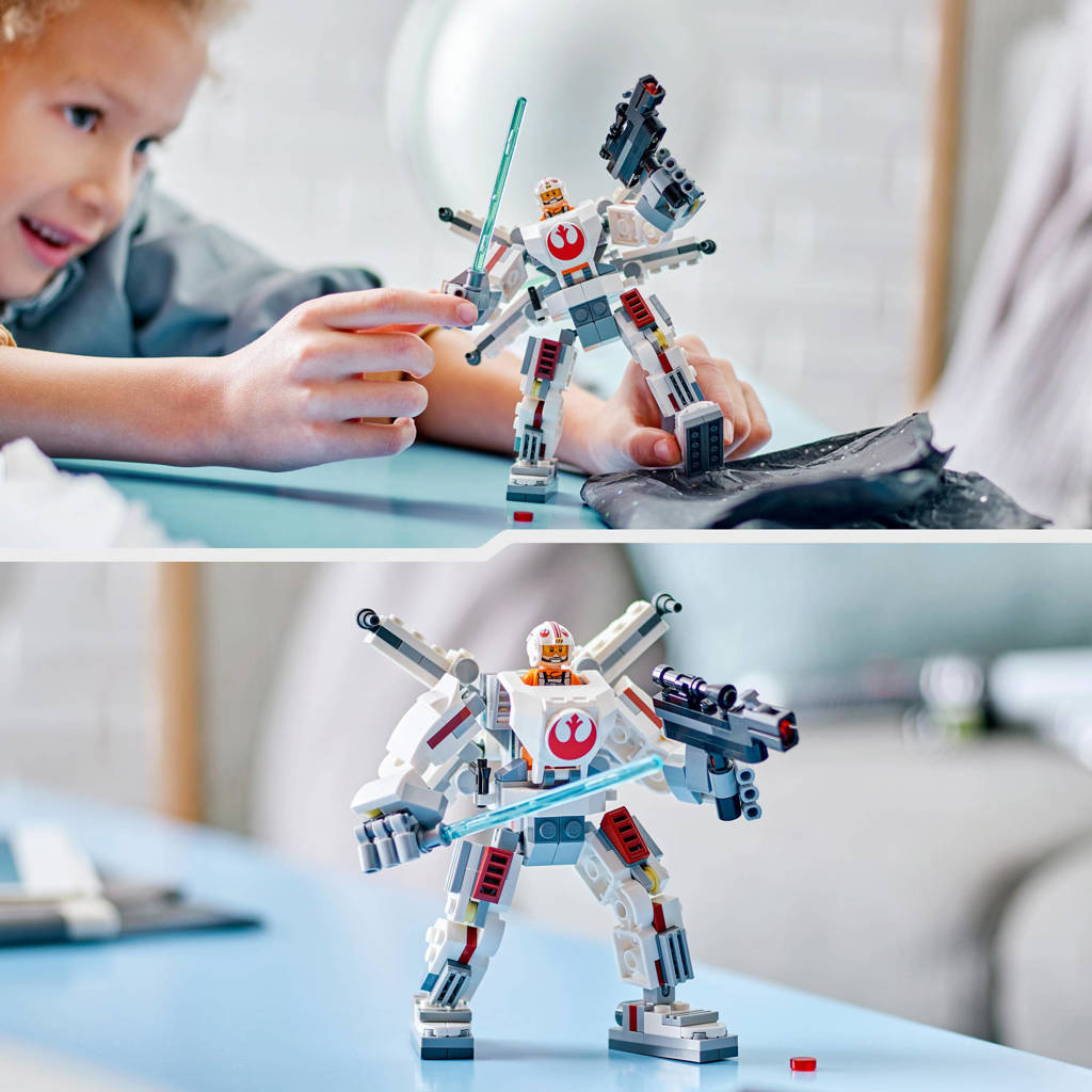 Luke Skywalker X-wing mecha, Bouwbaar Speelgoed voor Kinderen 75390