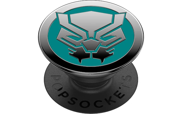 Popsockets Handy-Halterung »PopGrip Black Panther Enamel« Universalhalterung