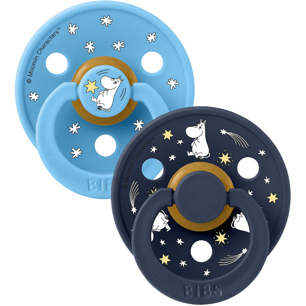Køb Bibs X Moomin Breeze Mix Sut Colour 2-Pak Good Night Latex