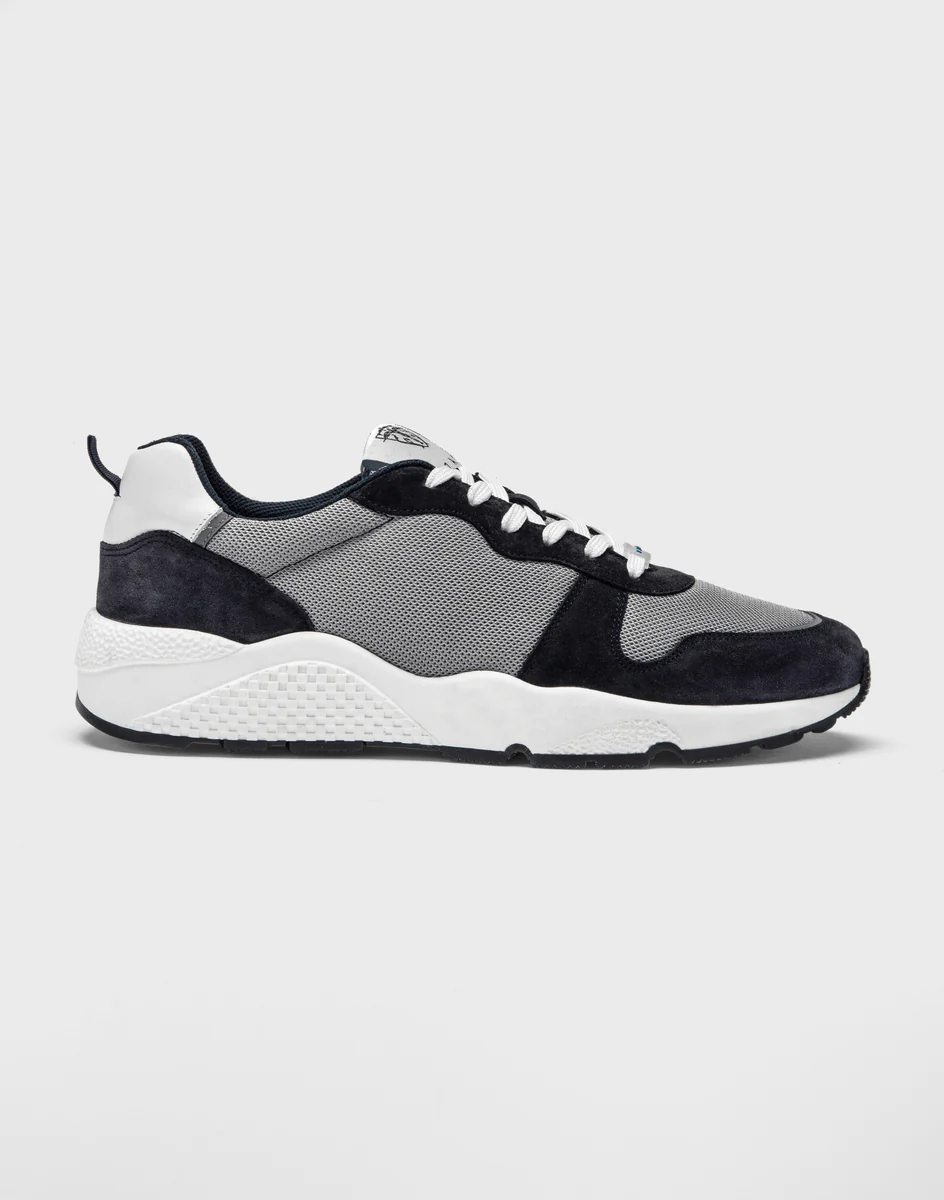 Sneakers marine et gris 