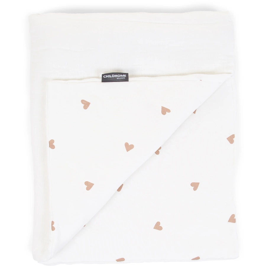 CHILDHOME Decke Hearts 80 x 100 cm