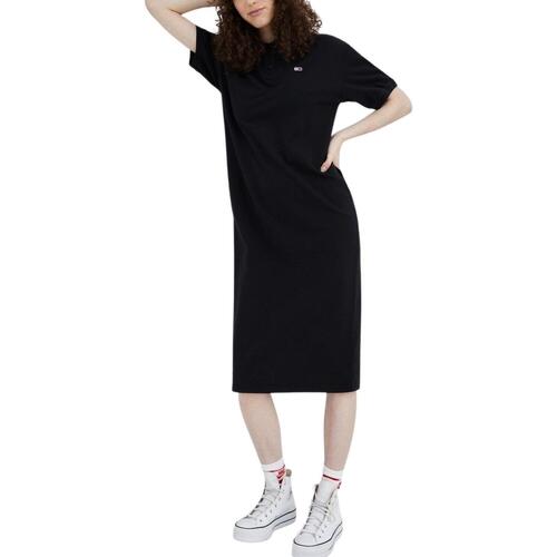 Tommy Jeans - TJW SOLID STRETCH PO Negro