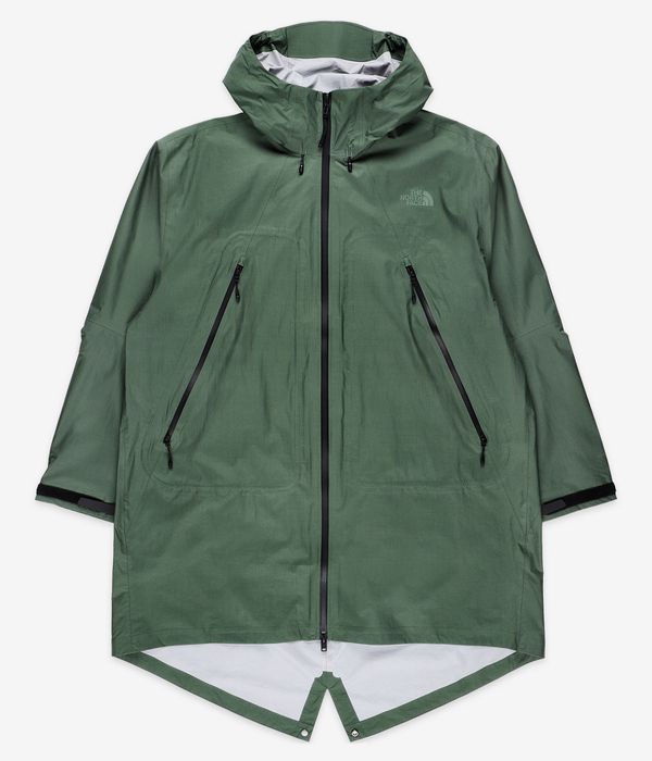 The North Face Packable Light Rain Parka Jacke (duck green)
