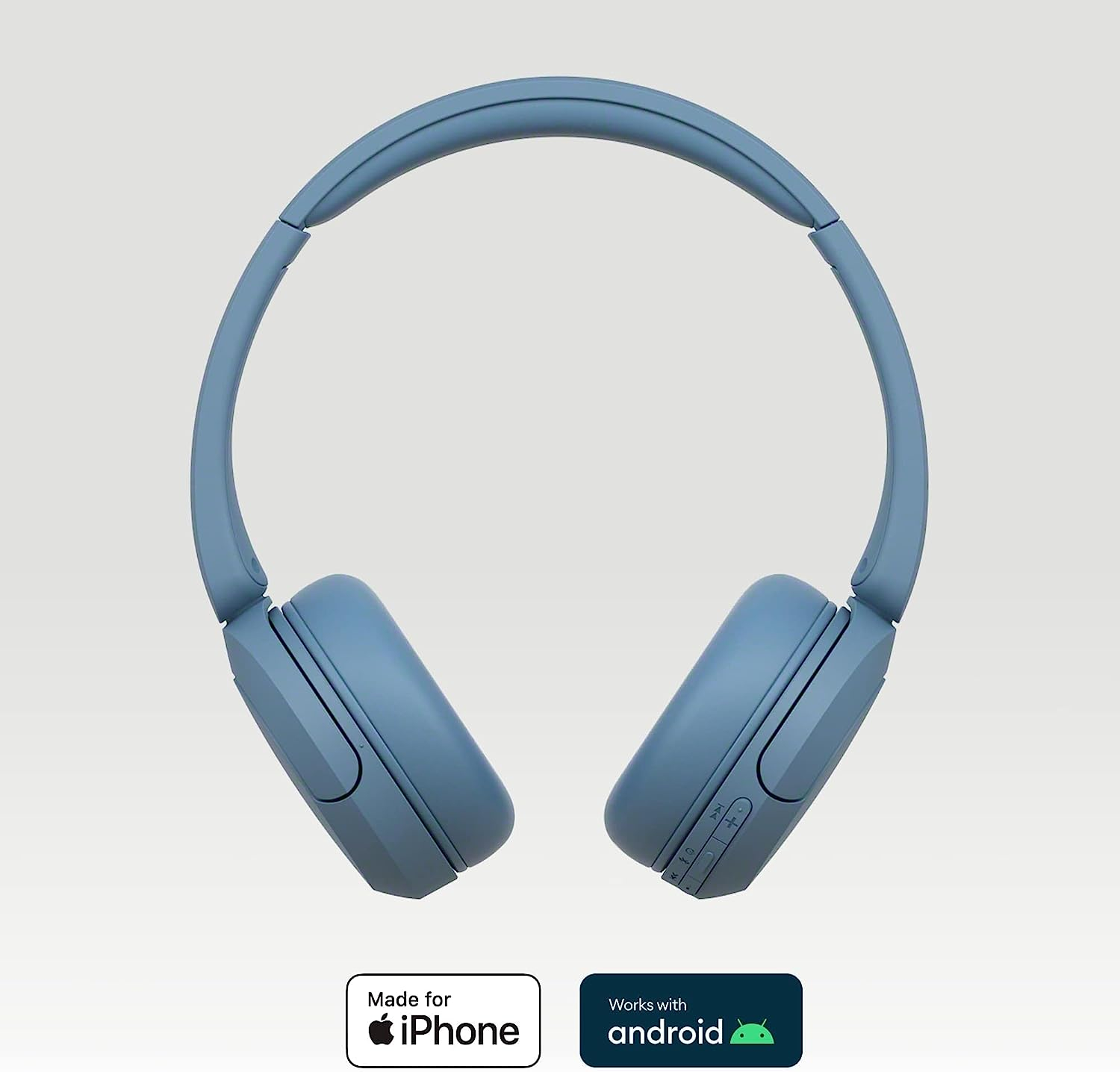 WH-CH520 Bluetooth 5.2 Kopfhörer On-Ear Headset mit Sprachsteuerung (WHCH520L.CE7) - Blau