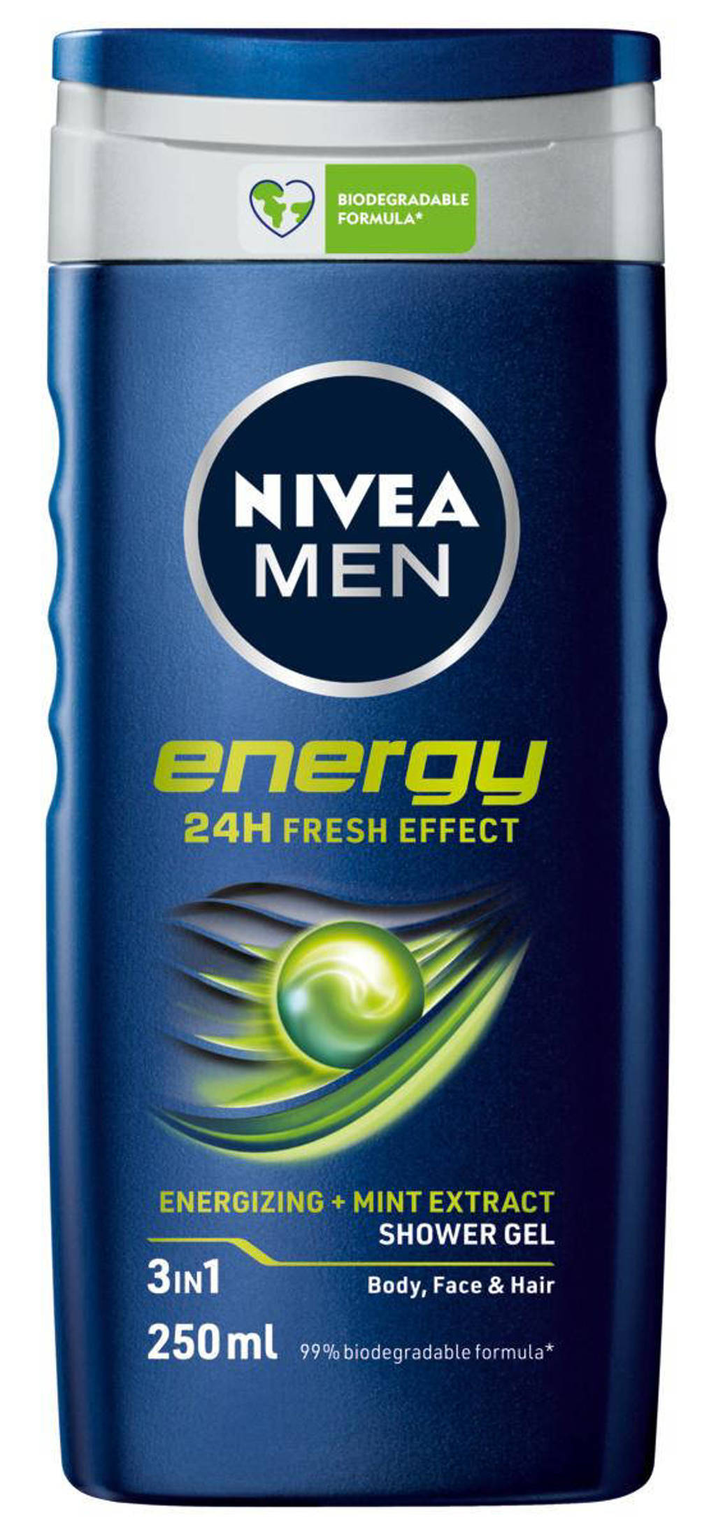 nivea douchegelEnergy douchegel - 6 x 250 ml - voordeelverpakking
