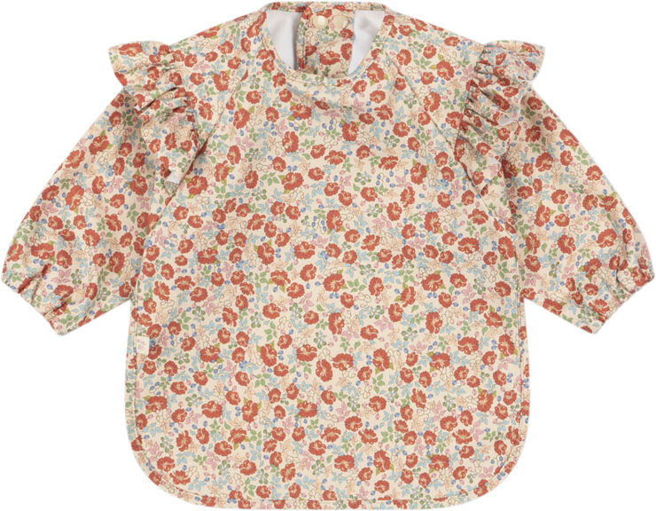 Konges Sløjd 2 PACK DINNER BIB WITH SLEEVES AND FRILL P99070