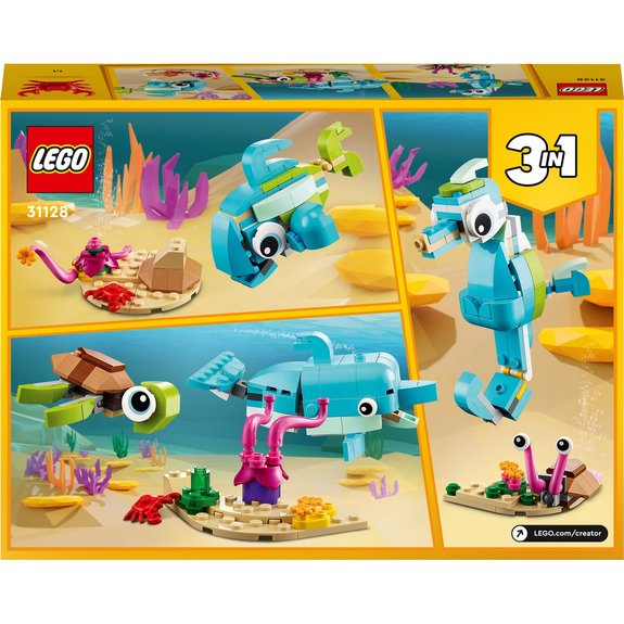Le Dauphin et la Tortue LEGO Creator 31128