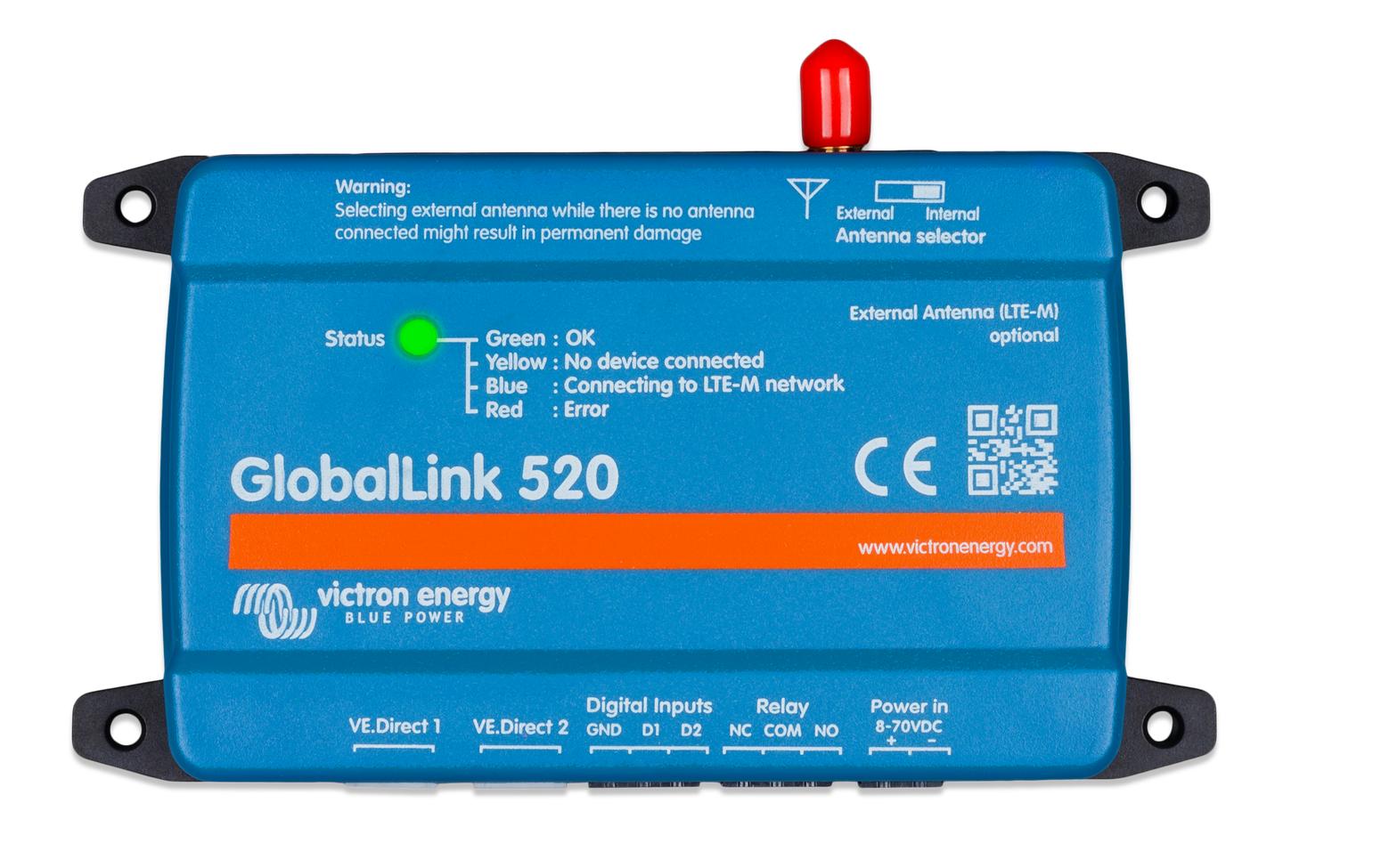 GlobalLink 520 4G/LTE-M<br>Überwachen Sie Ihre Solaranlage aus der Ferne