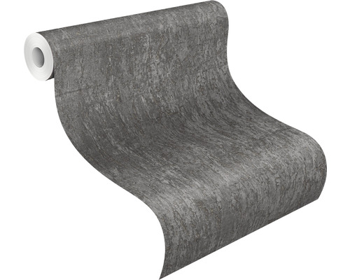 Vliesbehang 813524 Selectie Industrieel grijs