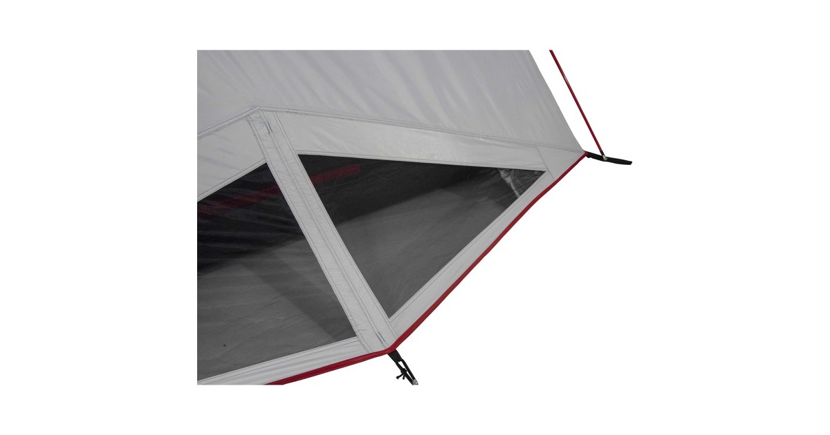 High PeakAlmada 4.0 tent  (Lichtgrijs/rood)