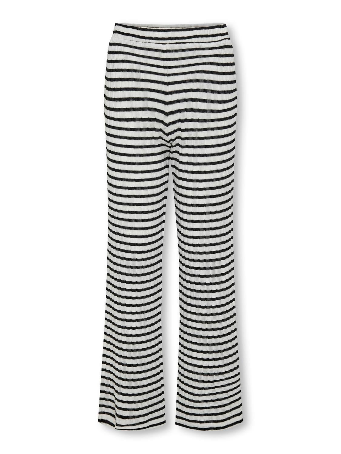 KOGGEORGINA Normal geschnitten Hose Cloud Dancer