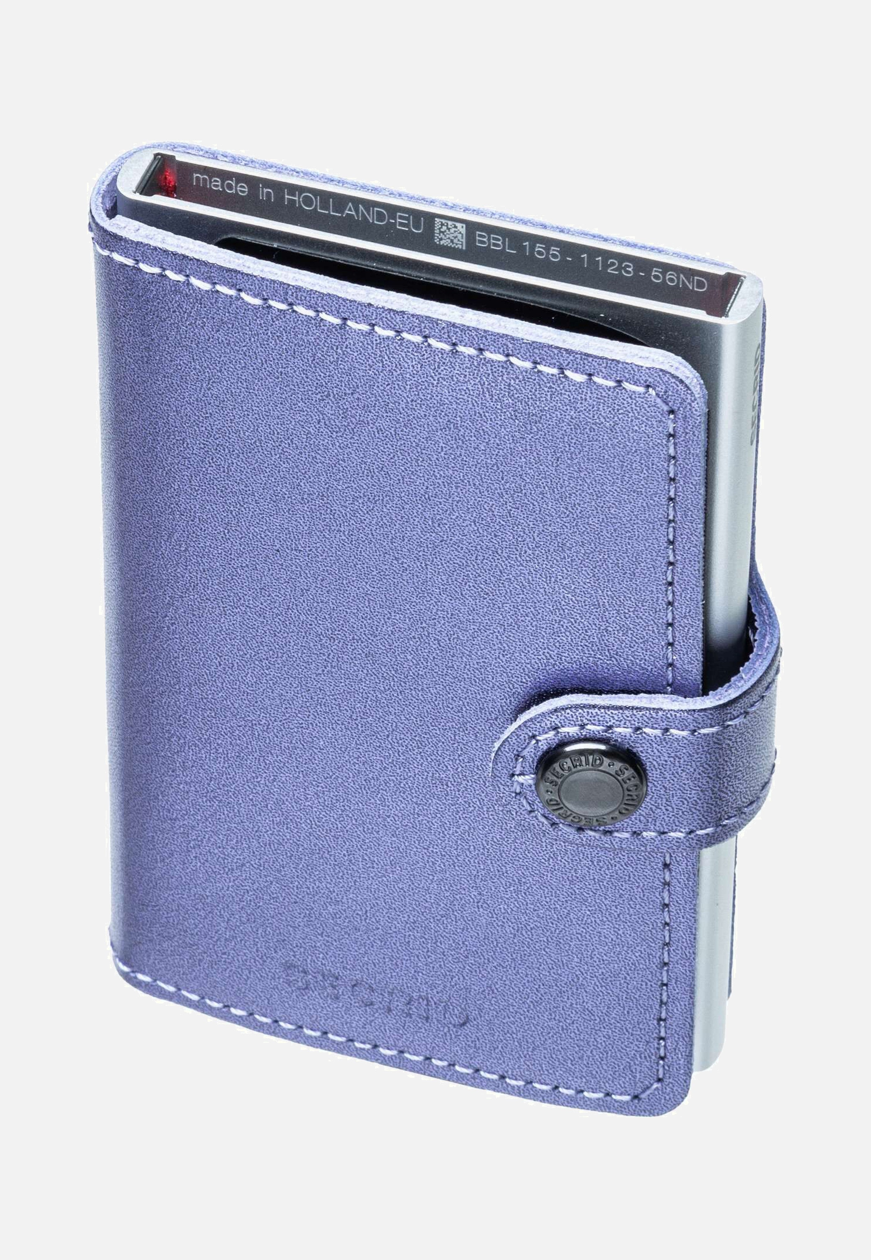 Miniwallet Metallic Metallic Lila-Silver - Portemonnaie