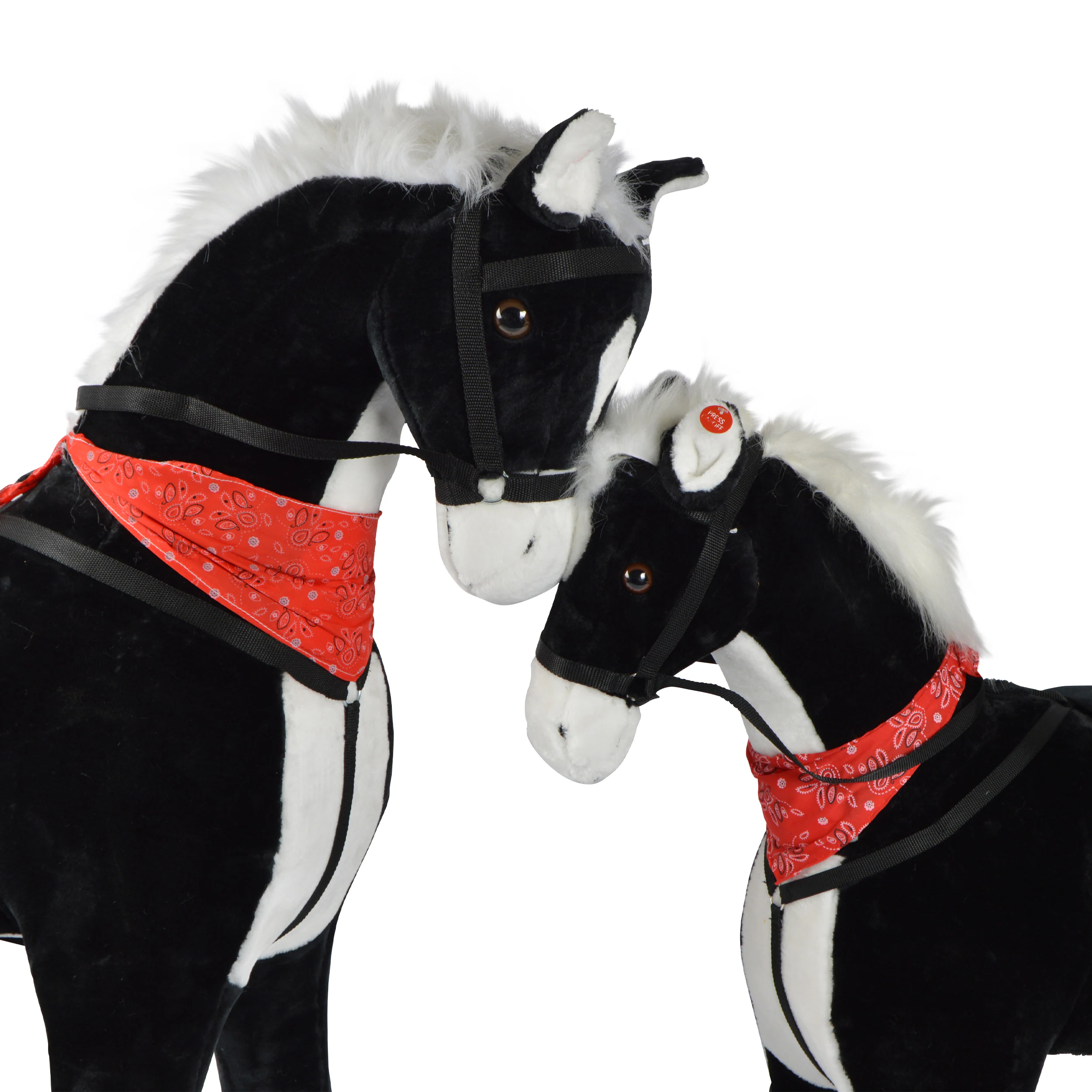Pink Papaya Stehpferd für Kinder zum Reiten Amadeus 105 cm