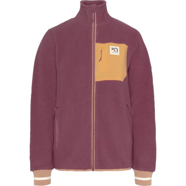 Veste polaire KARI TRAA ROTHE MIDLAYER PLUM