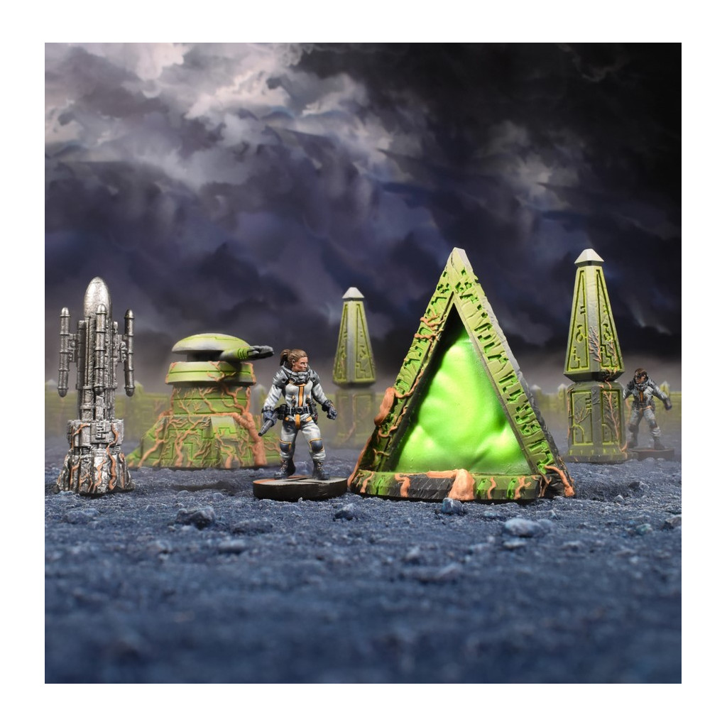 Terrain Crate: Sci-Fi Terrain - Xenos Stronghold