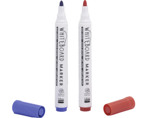 Whiteboardmarker 1-2 mm, diverse kleuren, 4 kleuren