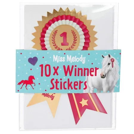 Depesche Miss Melody Winner Stickers 10 Stück