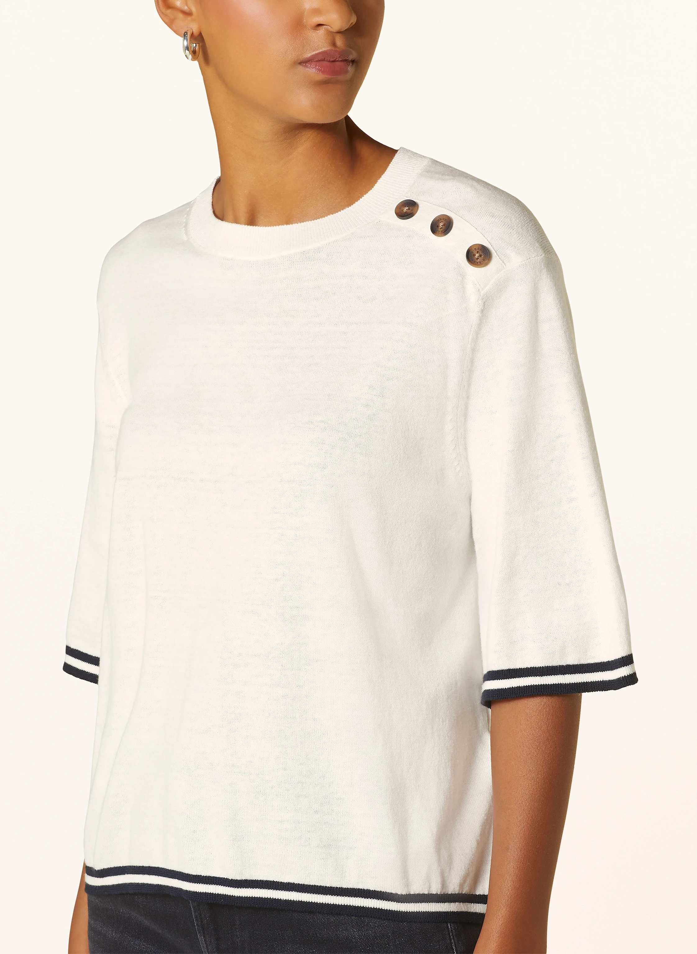 Barbour Pullover GENEVIEVE mit 3/4-Arm