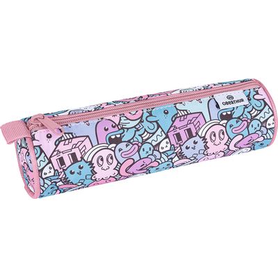 Trousse ronde Motif - 1 compartiment - différents modèles disponibles - Oberthur
