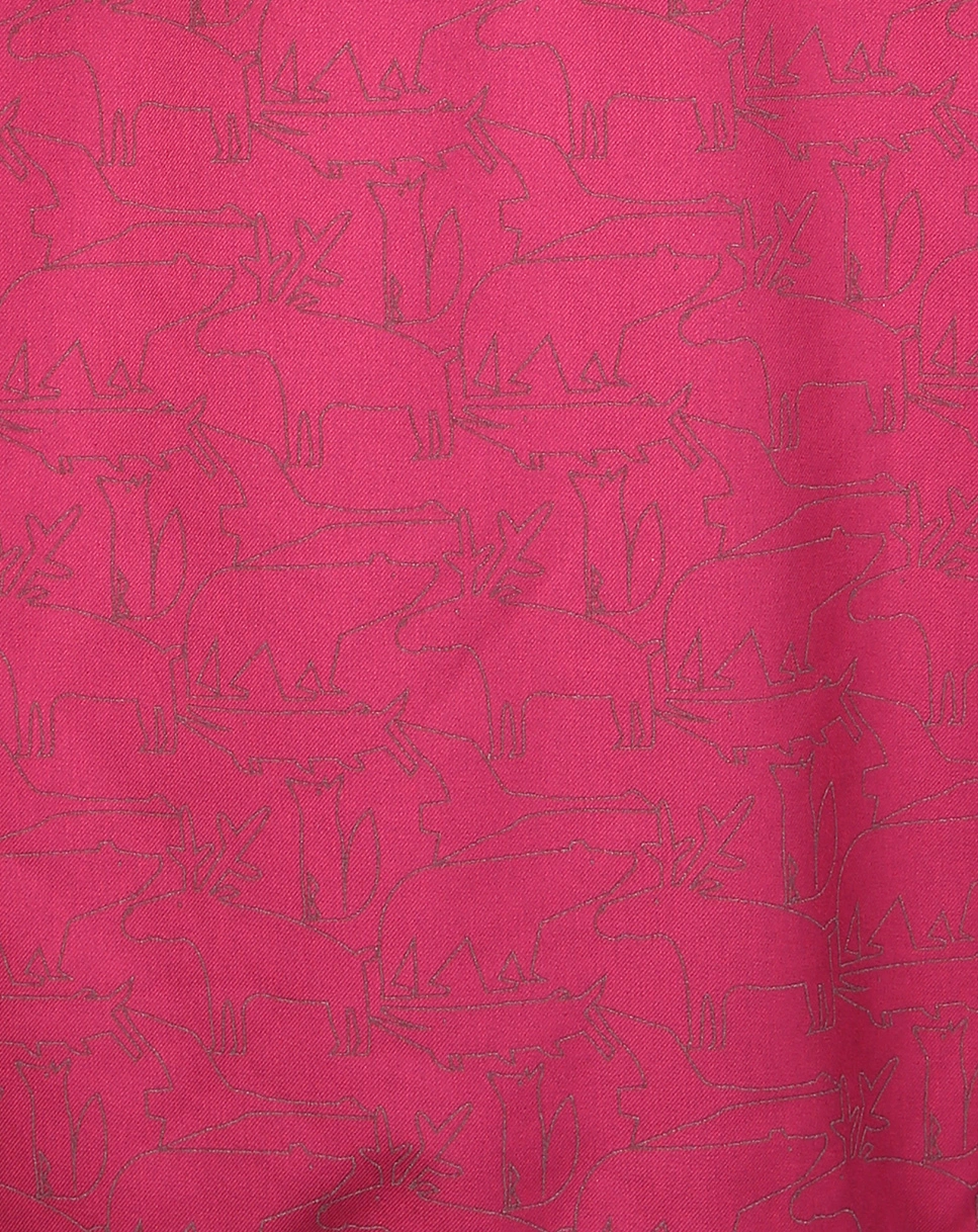 Winterjacke KOIRA ICE in raspberry/sable
