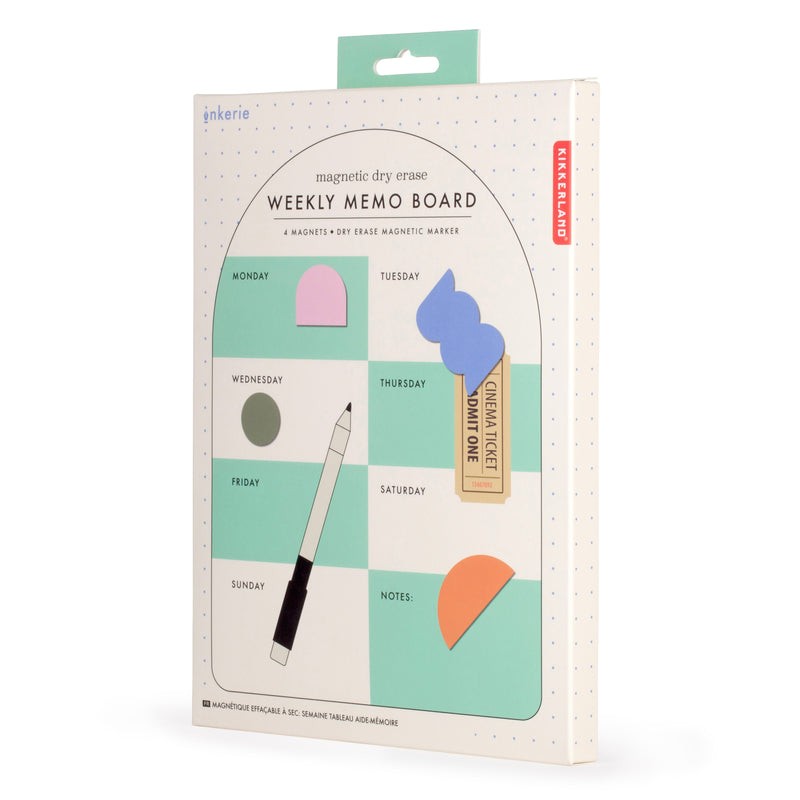 Magnetic Memo Board Green