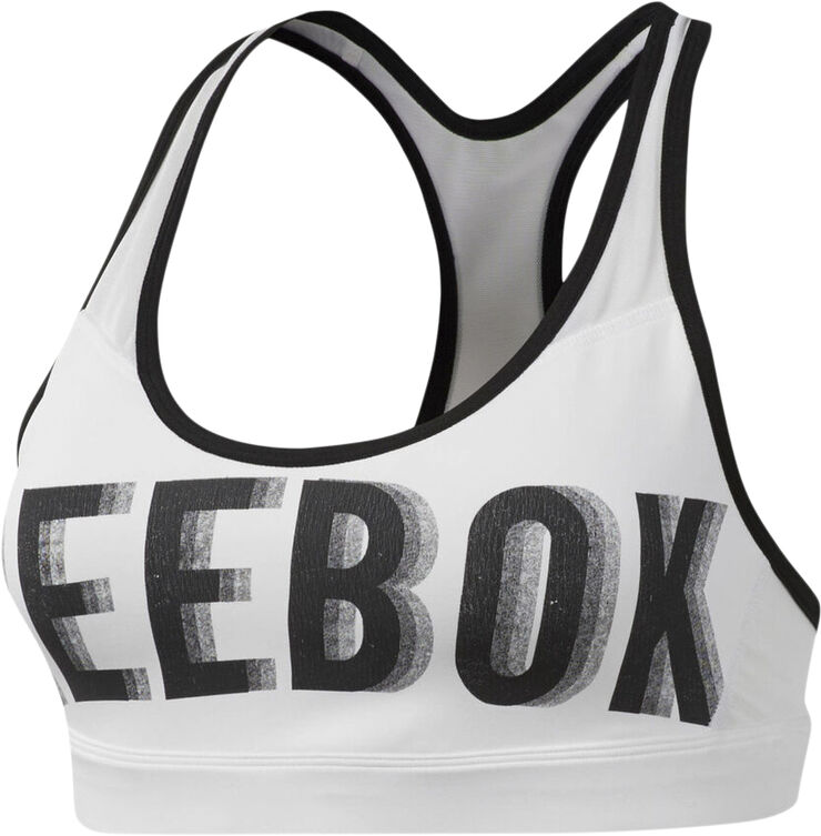 Reebok Hero Racer Brand Read sports bh Hvid