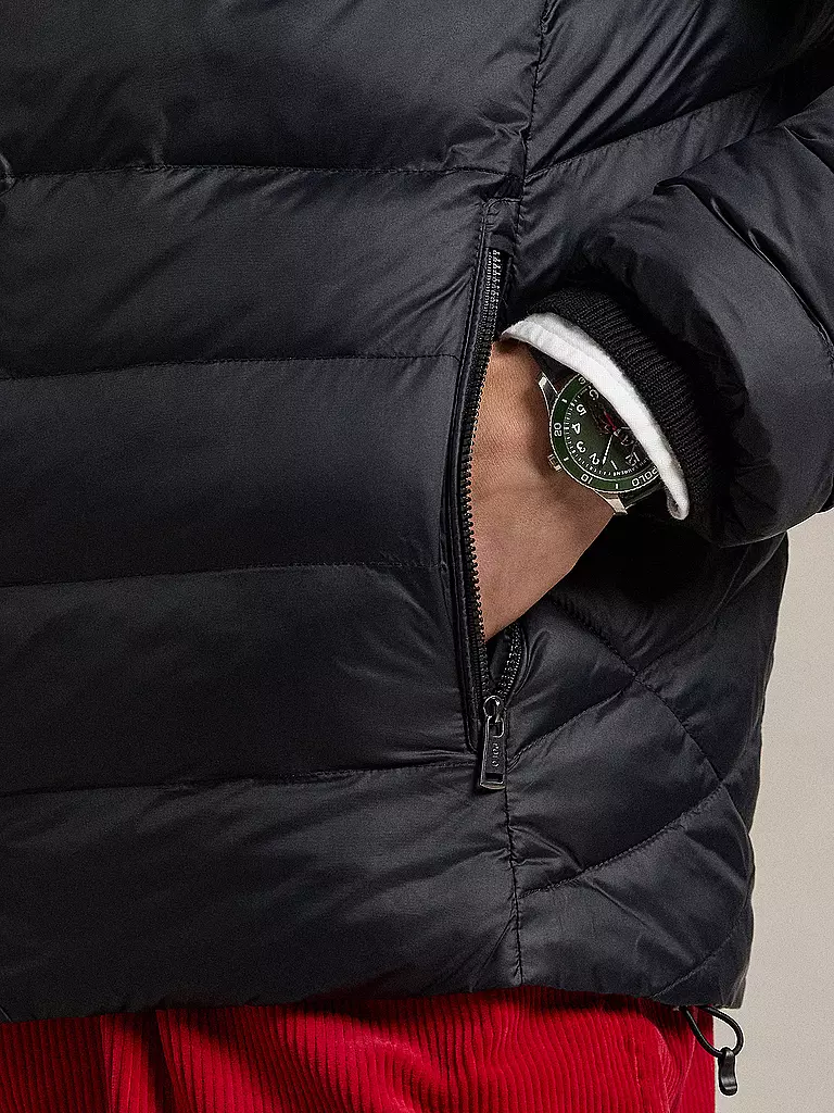 POLO RALPH LAUREN Leichtsteppjacke  schwarz