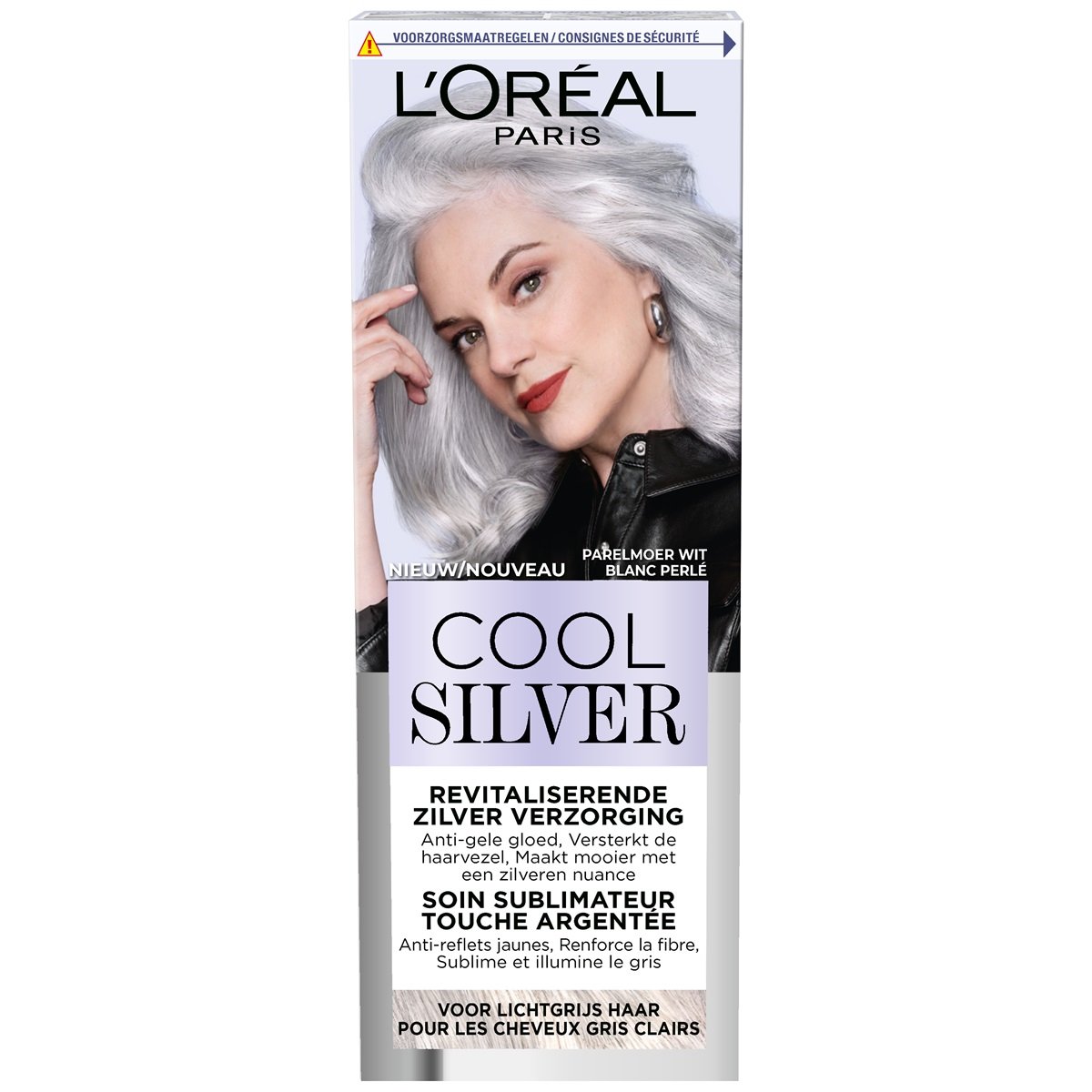L’Oréal Kleurcreme Cool Silver 2 Parelmoer Wit (1 stuk)