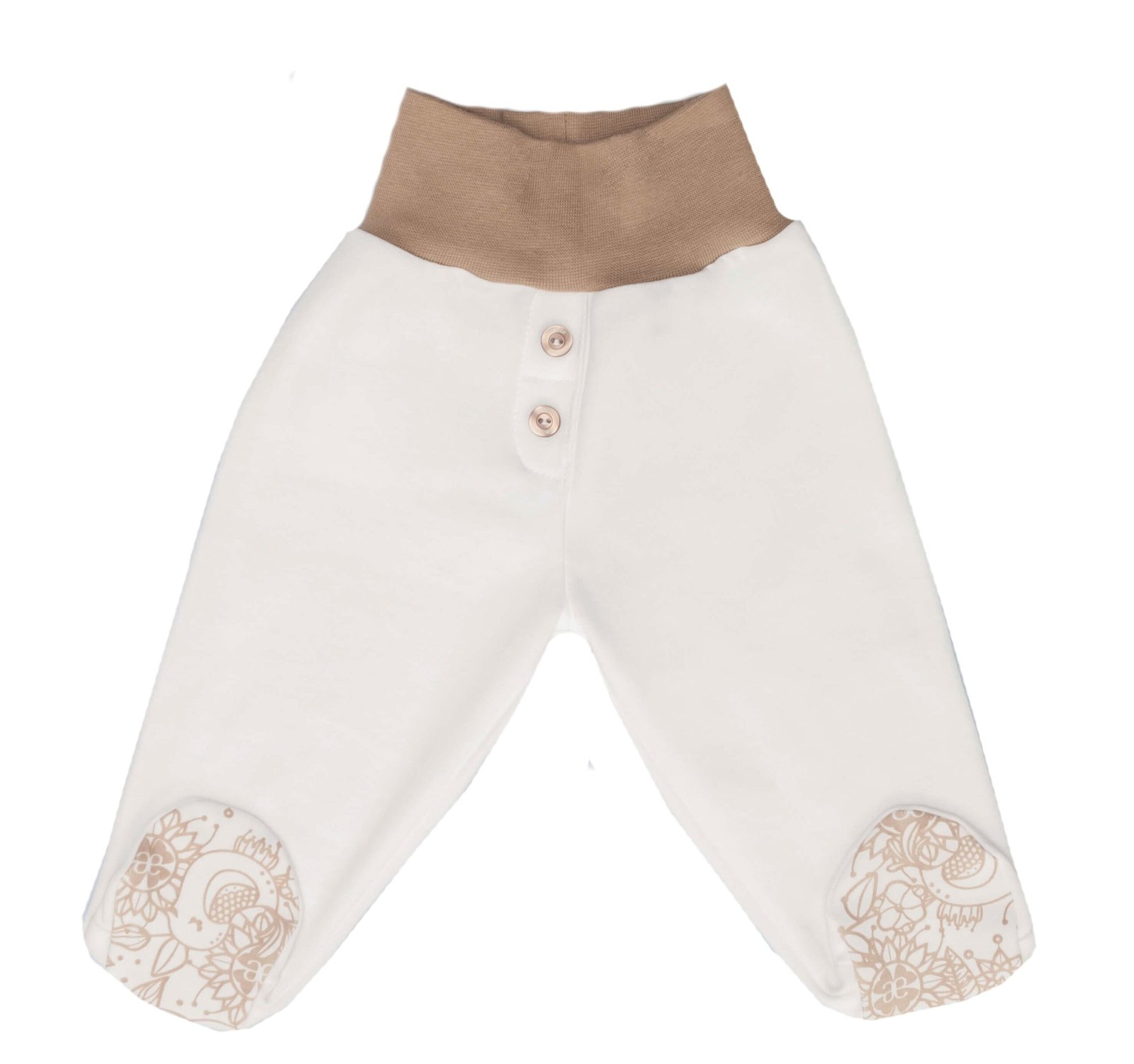 Baby Sweatpants with Feet | Made by Baecco in Europe