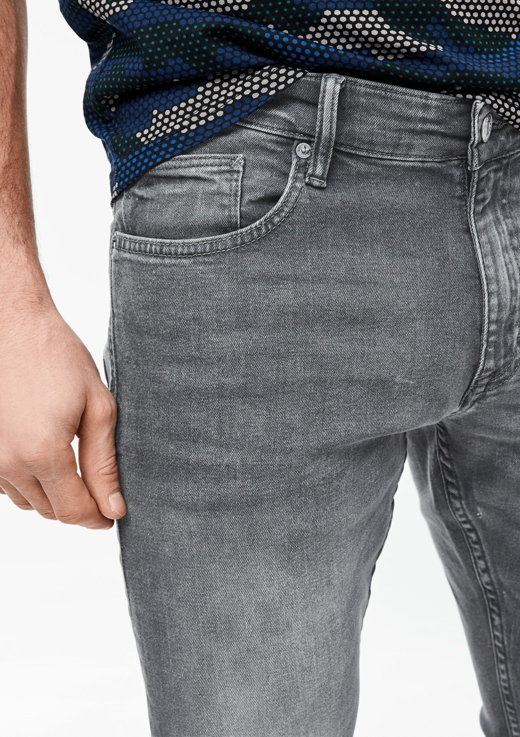 QS Slim-fit-Jeans im Five-Pocket Style