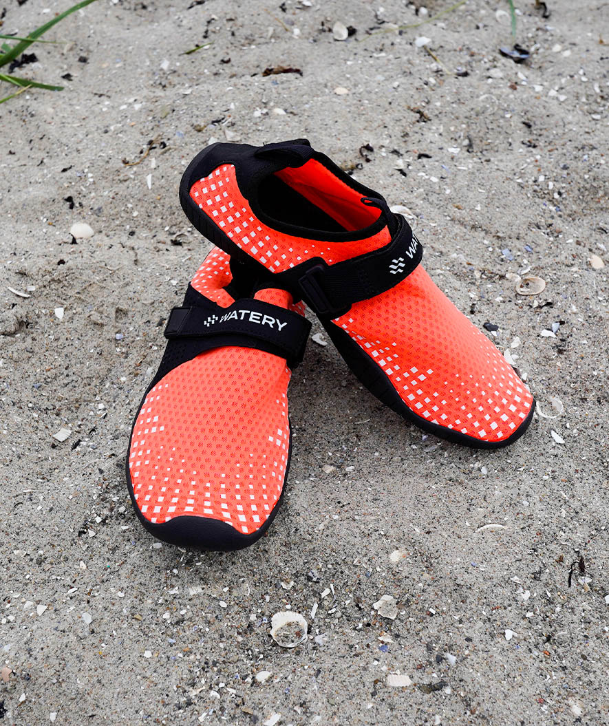 Watery badesko til voksne - Devera - Coral