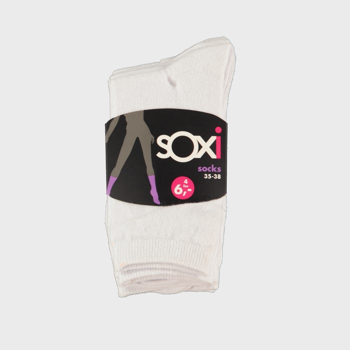 sOxi-4-pack katoenen sokken