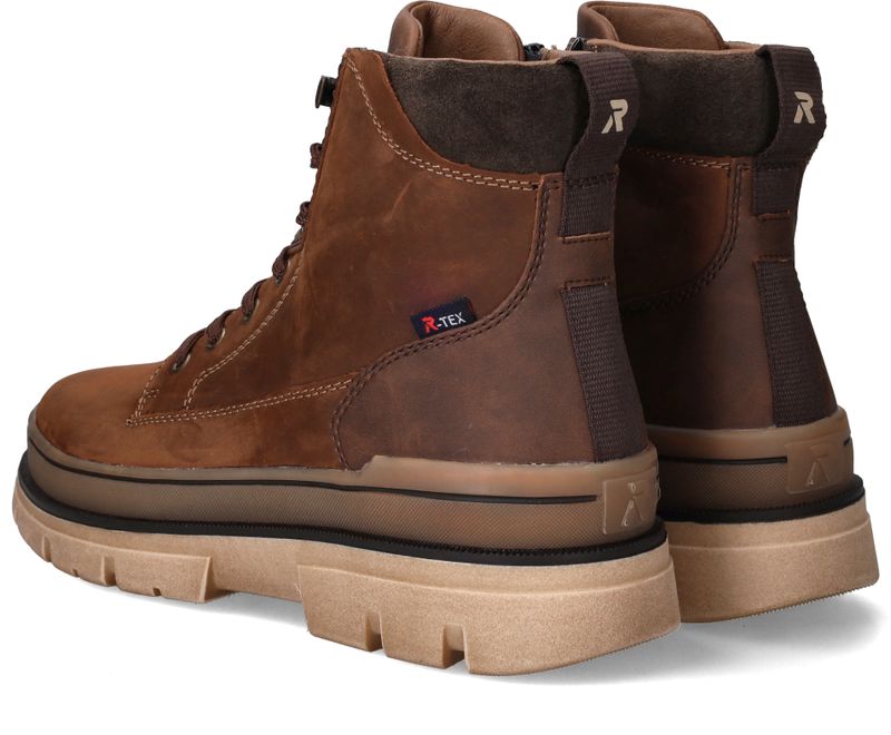 Rieker Veterboots Bruin Heren