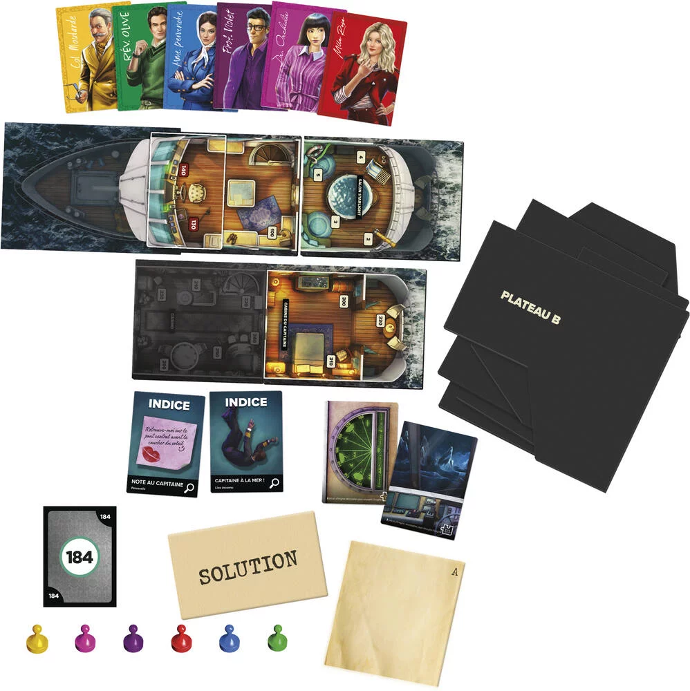 CLUEDO ESCAPE  -PERIL EN HAUTE-MER