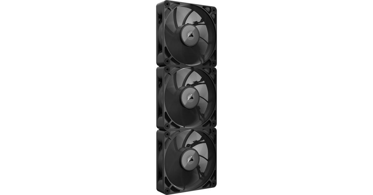 CorsairRX120 MAX Thick case fans  (Zwart, 3 stuks, 120 x 120 x 30 mm, PWM)