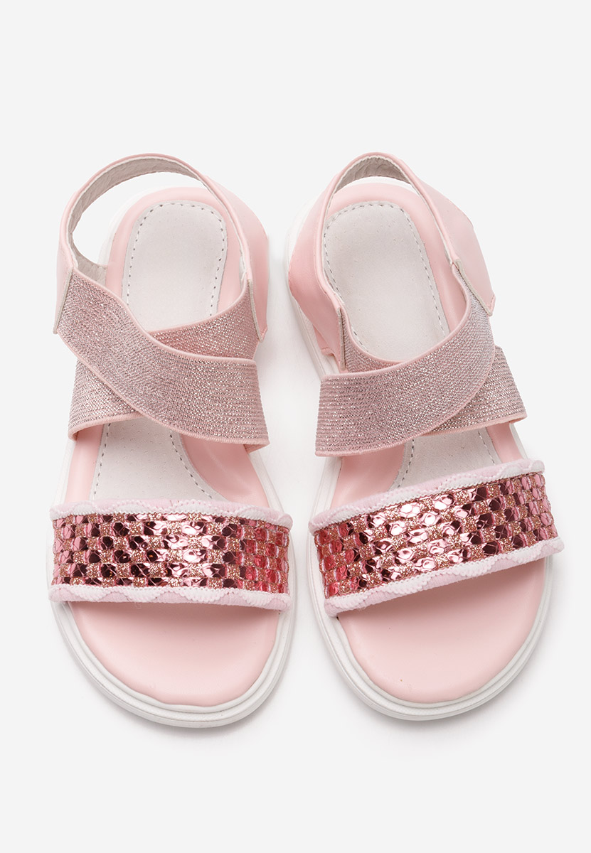 Sandales pour filles roses Kalissa
