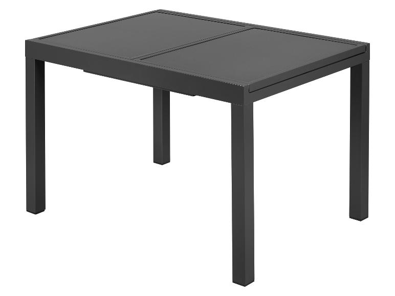 Uitschuifbare aluminium tuintafel Houston