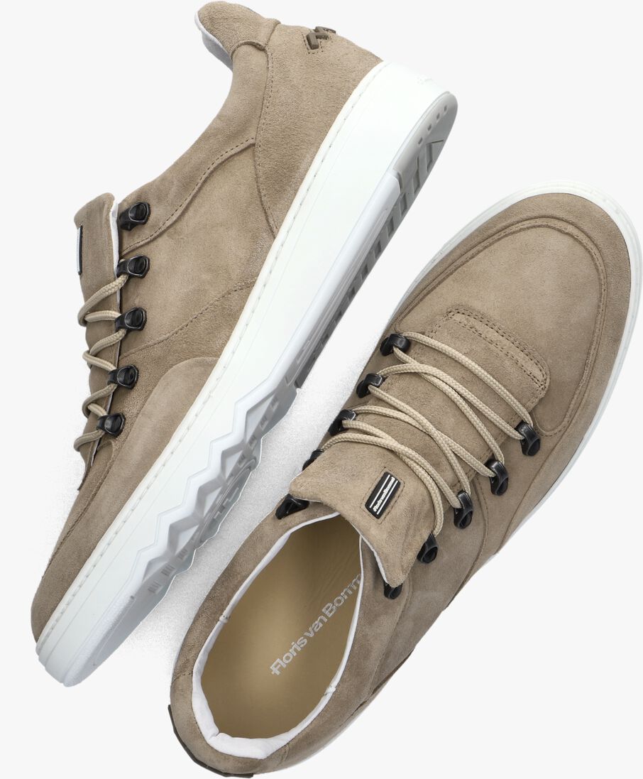 FLORIS VAN BOMMEL bruine floris van bommel lage sneakers sfm-10164