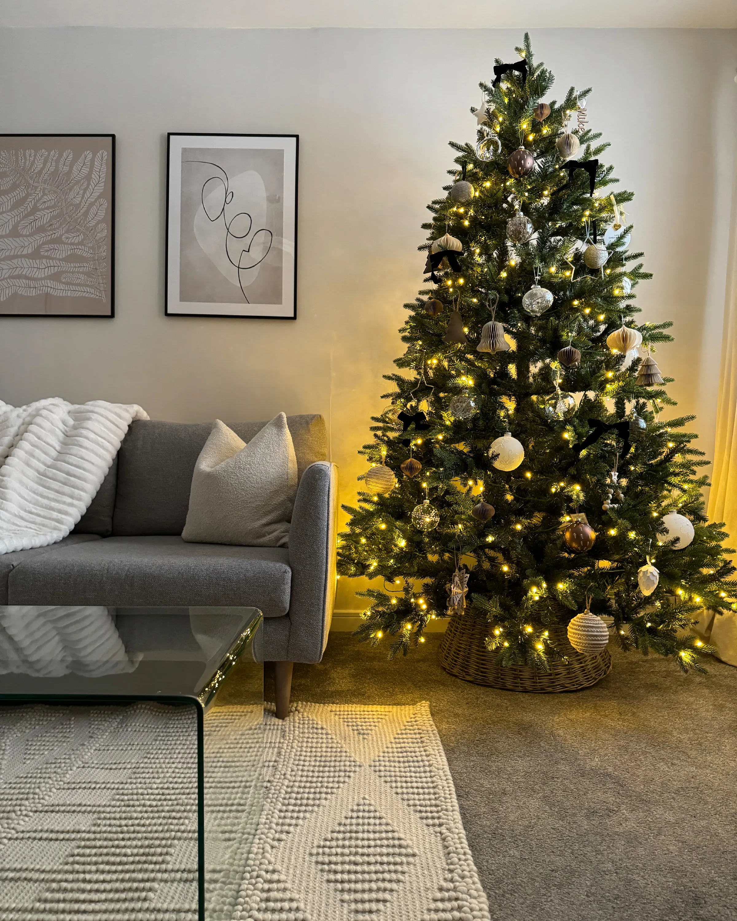 Kunstkerstboom LED FIDDLE 210 cm Groen