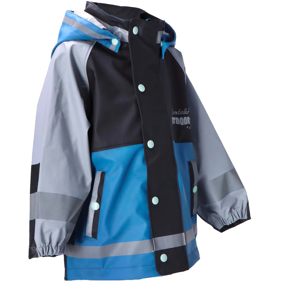 Sterntaler Funktions-Regenjacke uni tintenblau mel.