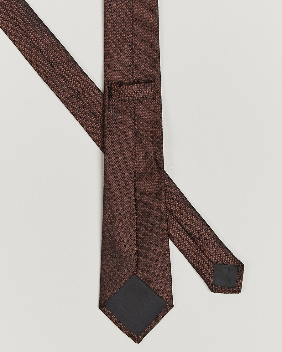 Morris Structure Tie Brown