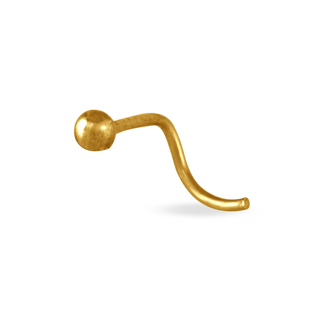 Piercing De Nez Deodate Boule Or Jaune