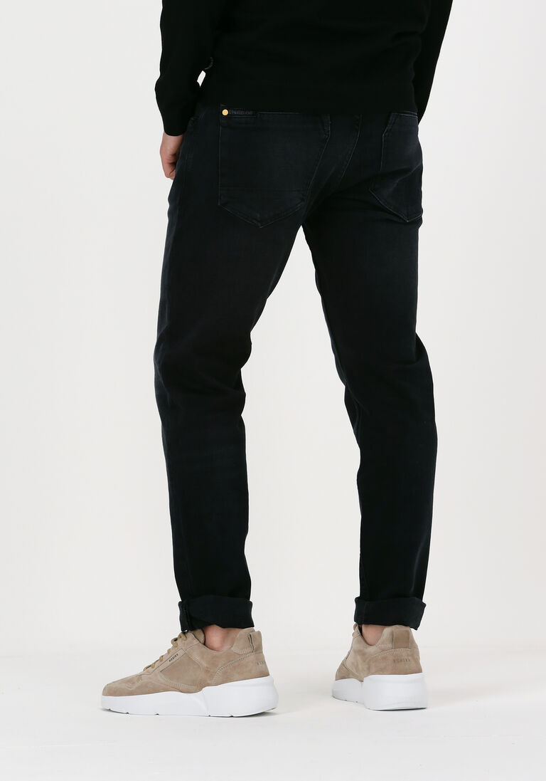 PME LEGEND donkerblauwe pme legend straight leg jeans comfort stretch denim faded bl